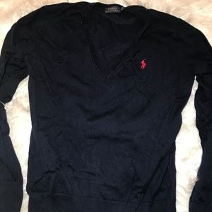 ralph lauren vneck sweater